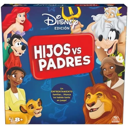 Spaans bordspel Spin Master Disney Edition Sons vs Parents