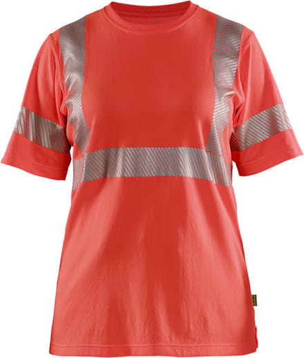 Blaklader 3502-2537 Dames T-shirt High Vis - High Vis Rood - M
