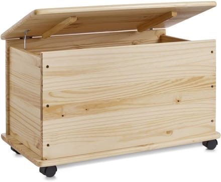 VELTRR® Speelgoedkist - Speelgoedkast - Dekenkist - Natuurlijk