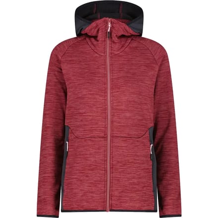 Dames fleece met capuchon CMP