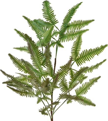 Kunstvaren kunstplant varenbladeren groen 44cm
