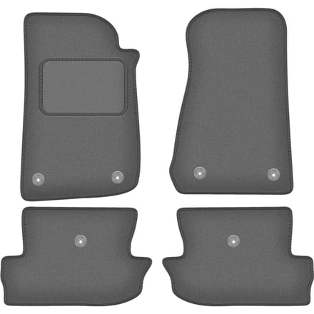 Grafiet automatten voor: Jeep Wrangler IV off-road (2017-)