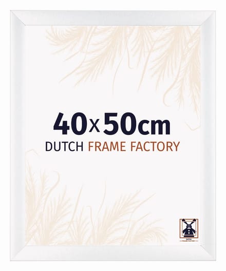 Fotolijst 40x50 cm - MDF - Wit Mat - Praag