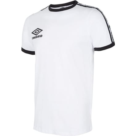 Umbro Korte Mouw Crew Neck Wit Heren Ringer T-shirt 65801U 13U