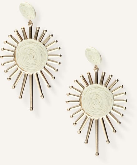 Notre-V Earring Spark Sieraden Dames - Goudkleurig - Maat ONESIZE