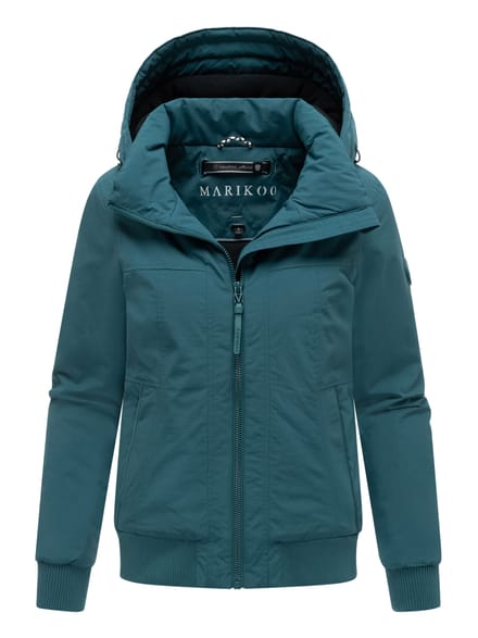 Marikoo dames winter bomberjack Mooni met fleecevoering