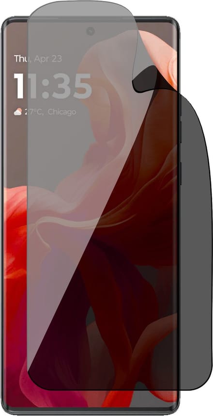 Privacy Screenprotector geschikt voor Motorola Moto G85 - 1x FlexGuard Screen Protector