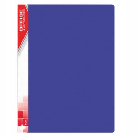 Map met 10 Insteekhoezen A4 PP Blauw - Office Products