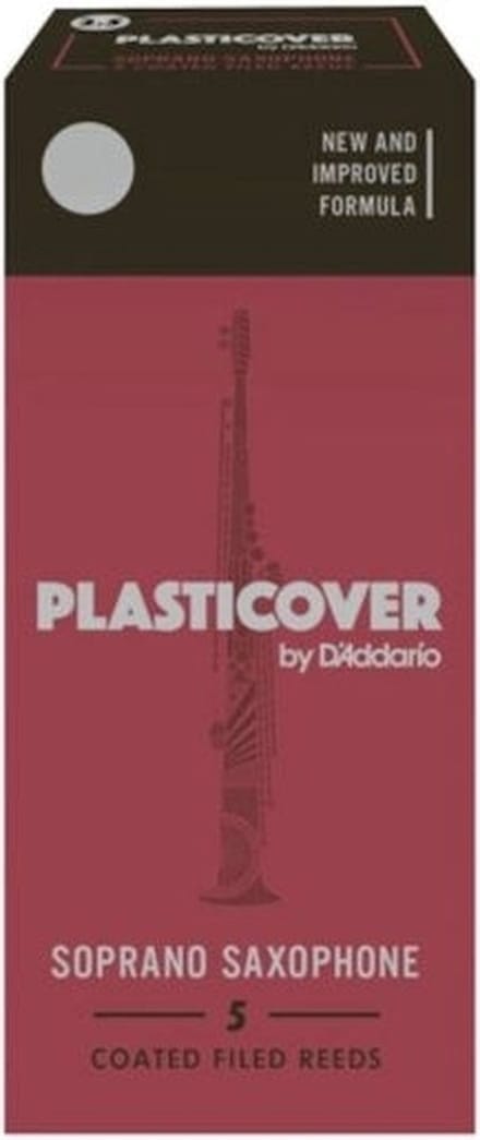 D'Addario Woodwinds RRP05SSX200 Plasticover Sopraansaxofoonriet, 2.0, 5-pack
