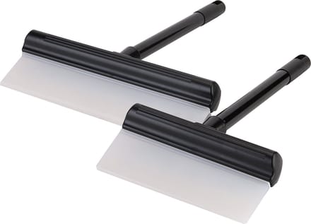 D&L Siliconen Raamwisser Set - Zwart