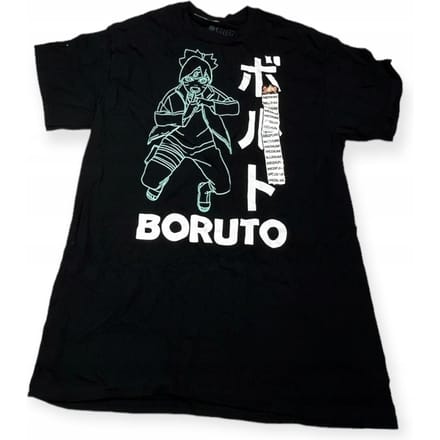 Koszulka T-shirt męski okrągły dekolt SPENCER'S BORUTO M gray