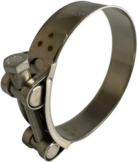 Enkele Boutslang Klem RVS W4 Voor Zware Slangen 98-103mm
