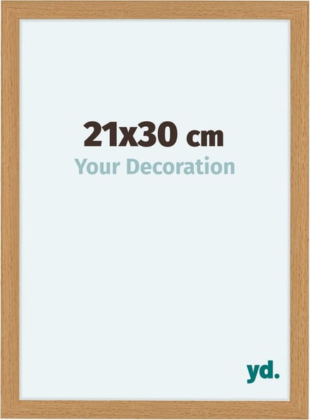 Your Decoration - Fotolijst 21x30 cm - MDF - Beuken - Como