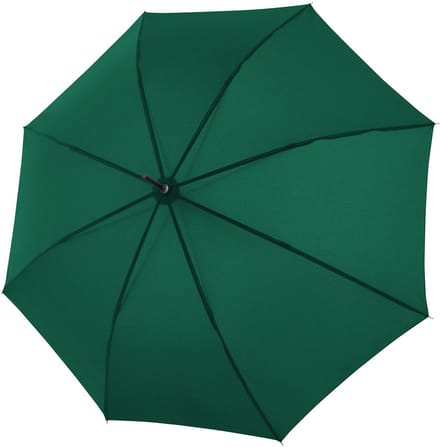 Doppler Bristol Stok paraplu 87 cm - 103cm Diameter - solid green