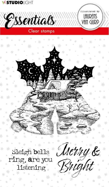 Studio Light Essentials clear stempel Christmas bells Nr.1