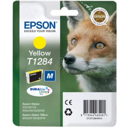 Epson T1284 (C13T12844012) Inktcartridge Geel