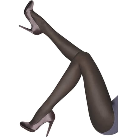 Drie steunpanty's 40 den - antraciet - Gr. 44/46 van Goldner Fashion