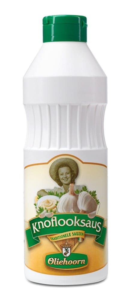 Oliehoorn Knoflooksaus Knijpfles 900 ml