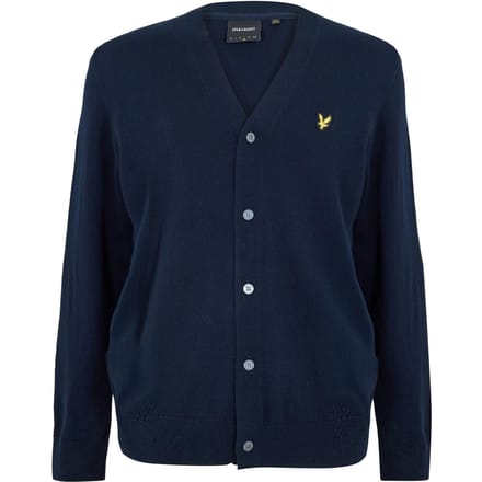 Lyle & Scott Heren Vest met V-hals (Donkere marine)