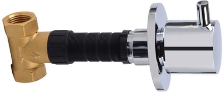 Aloni AC90LA Design Inbouwkraan 1/2" X 1/2" - Chroom