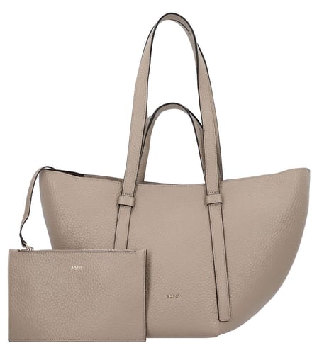 abro schoudertas shopper Leather Tekla Shopper Cosmo Siena Taupe