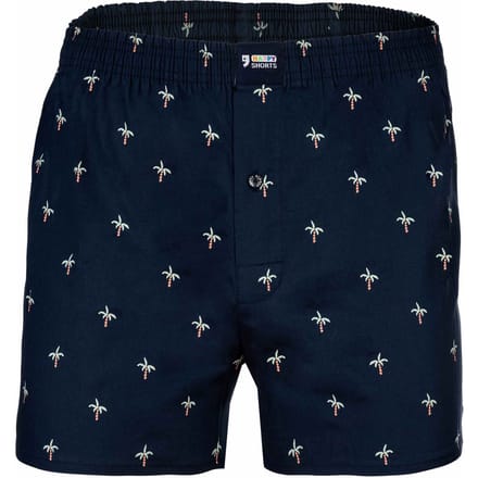 Happy Shorts Wijde Boxershort Heren Palm Print - Maat L