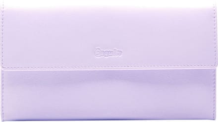 Esquire Leren Portemonnee Viktoria Ladies Long Wallet Lilac Paars