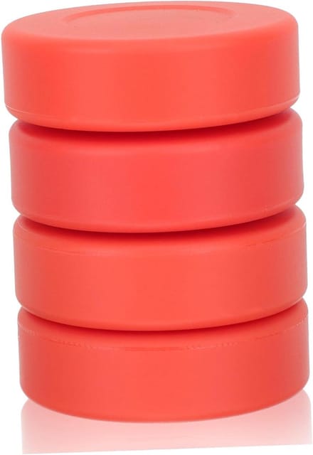 Hockey Pucks - Training Pucks - Ijshockey Training - Verstelbare Hardheid - 7x7cm - Rood