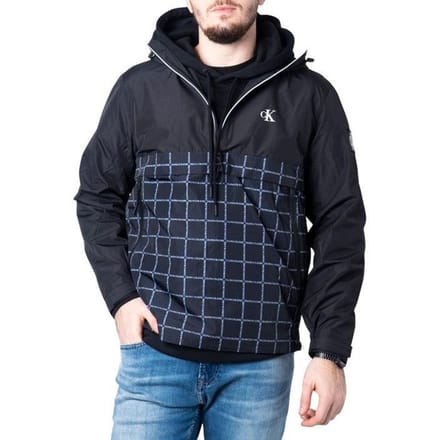 Calvin Klein heren windjack met opdruk Technical Pop Over