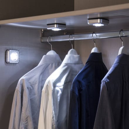 Müller-Licht 400136 Kleine mobiele lamp Set van 3 stuks LED Zilver
