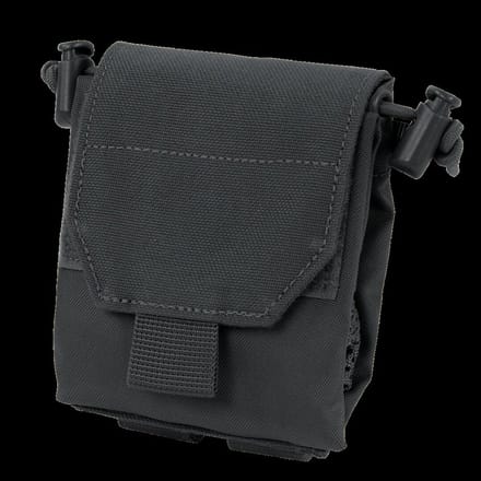 Condor Micro Dump Pouch Zwart - opvouwbare magazijntas MOLLE