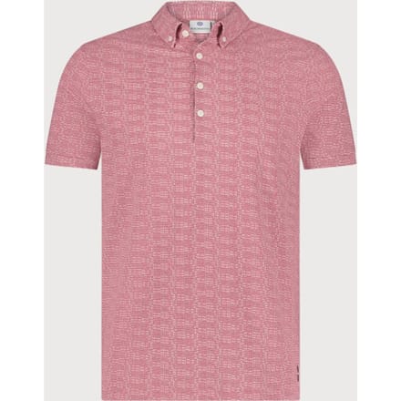 Blue Industry Polo met mini design |