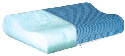 Ergonomisch Hoofdkussen | TED | 60x40x12 cm | Afritsbare hoes