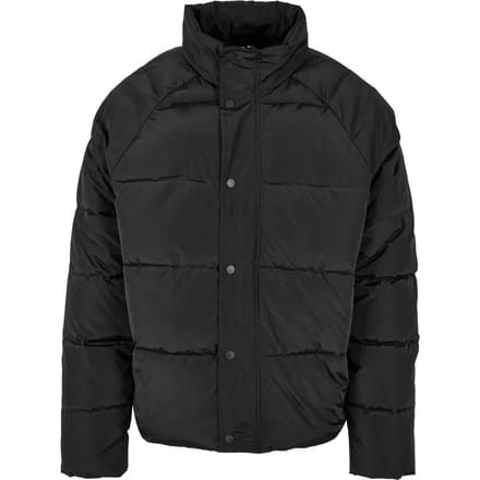 Urban Classics Raglan Puffer Jacket Black Taglia: XL | Giacche invernali Outlet | Uomo | Nero