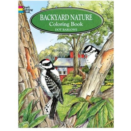 Backyard Nature Coloring Book - Dover Nature Coloring Book - Dorothea Barlowe