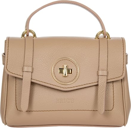 BRIC'S Leren Schoudertas Handtas Gondola Ninfea Bag Cameo Oud roze
