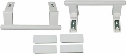 Deurklink Set - Koelkast Handgrepen - Apparaat Reparatie - Set van Twee - Zwart