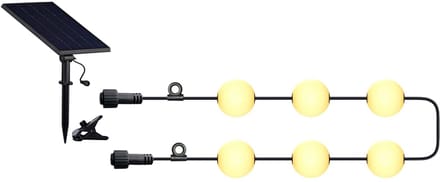 Hybride lichtsnoeren op zonne-energie 5.5M BOLLY