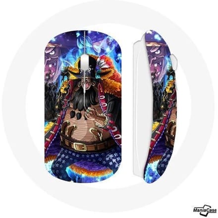 BlackBeard One Piece draadloze anime-muis