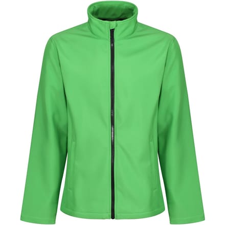 Regatta Heren Ablaze Printable Soft Shell Jas (Extreem groen/zwart)