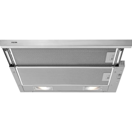AV361RVS VLAKSCHERM AFZUIGKAP (60 CM)