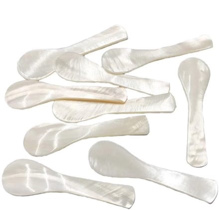 Dailygoody OmGoods Parelmoer Mini Kaviaarlepels