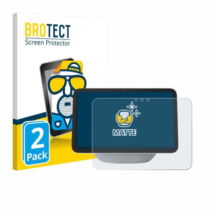 BROTECT - Screenprotector voor Amazon Echo Show 8 2025 (4. Gen.) - Folie Beschermfolie matte 2 Stuks