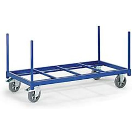 Paalwagen open, Laadvlak 1600 x 800 mm, draagvermogen 1200 kg