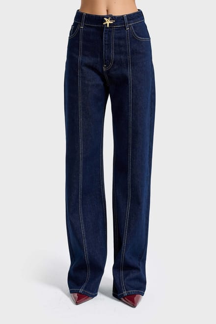 It's Basic - STRAIGHT MID RISE JEANS