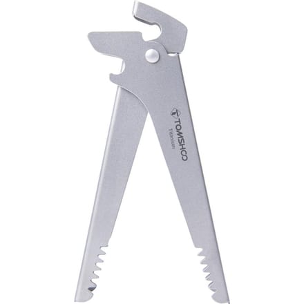 Titanium potclip Multifunctionele keukengereiclip Hittebestendige pannenlap Antislippot zilver