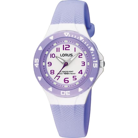 Lorus Young RRX51CX9 Kinder Horloge - Paars - 28 mm