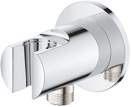 Grohe Tempesta Wandaansluitbocht - 1/2" - met houder - chroom