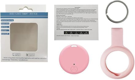 Draagbaar GPS Volger - Tracker Zoeker - Objecten Vinden - Twee Weg Alarm - 38 cm Diameter - Zwart