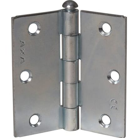 AXA Ongelagerd Scharnier met Rechte Hoeken - 76 x 76 mm - 1 stuk